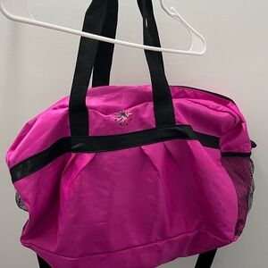 Pink Light Weight Gym-Sports Bag with Arm Strap